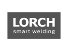 Zu sehen ist das Logo von Lorch mit dem Claim smart welding.