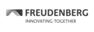 Das Bild zeigt das Freudenberg Logo mit dem Claim Innovating Together.