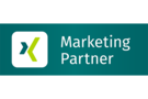 Zu sehen ist das Xing Marketing Partner Logo. wob ist Xing Marketing Partner.