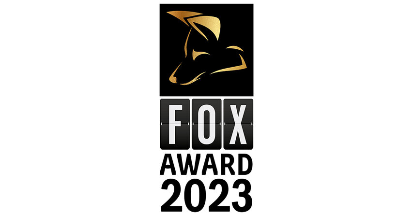 Zu sehen ist das Signet des Fox Award 2023.