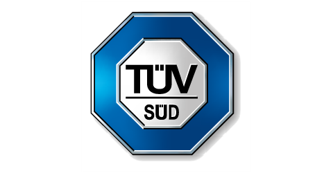 Zu sehen ist das Logo von TÜV Süd.