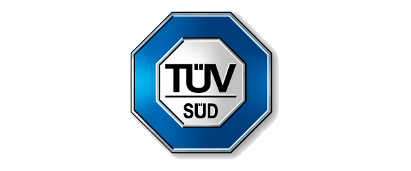 You can see the TÜV Süd logo.